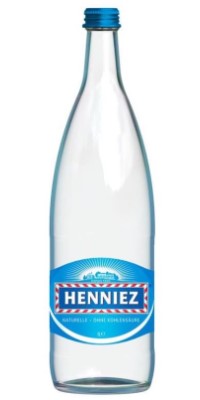 Henniez blau ohne CO2 Glas