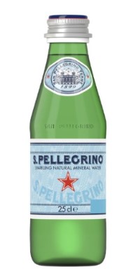 S. Pellegrino Glas