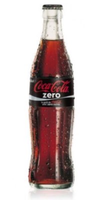 Coca Zero Glas 