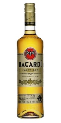 Bacardi Carta Oro Superior Gold Rum - Bestellartikel