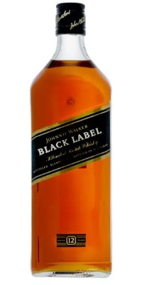 Black Label JOHNNY WALKER 12years Blended Scotch Whisky - Bestellartikel