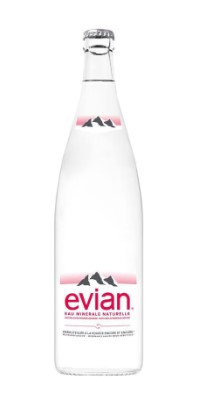 Evian ohne CO2 Glas - Bestellartikel