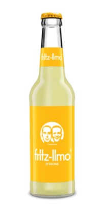 Fritz-Kola Zitronenlimonade Glas