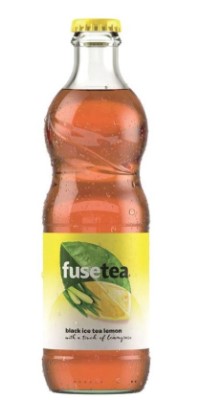 Fuse Tea Lemon Lemongrass Glas