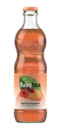 Fuse Tea Peach Hibiscus Glas - Bestellartikel
