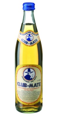 Club-Mate Glas