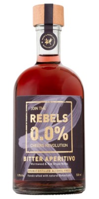 REBELS 0.0% Bitter Aperitivo (Aperitif) alkoholfrei