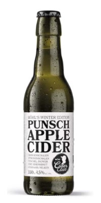 Möhl Punsch Apple Cider Glas EW in Harasse 4.5% Vol.