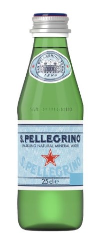 S. Pellegrino Glas