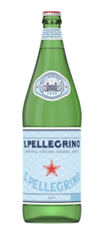 S. Pellegrino Glas