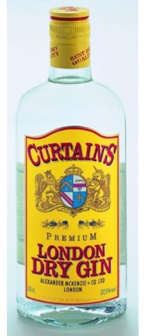 Gin Curtain's - Bestellartikel