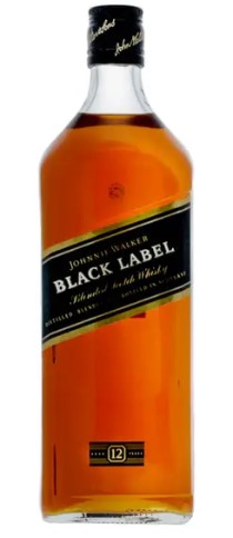 Black Label JOHNNY WALKER 12years Blended Scotch Whisky - Bestellartikel