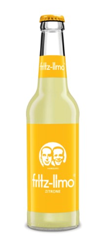 Fritz-Kola Zitronenlimonade Glas