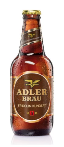 Adler Bräu Fridolin Kundert Spezialbier dunkel
Mehrwegflasche ohne Depot