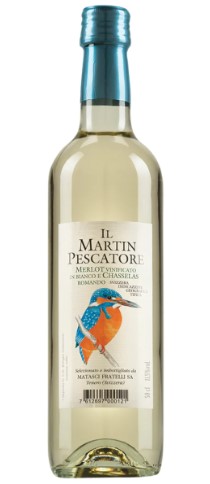 Il Martin Pescatore Merlot Bianco Chasselas